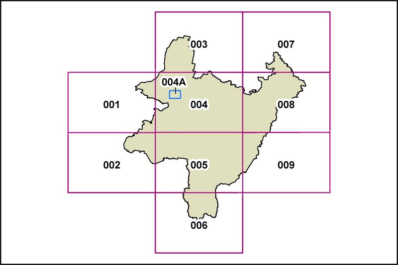 Land Reservation Acquisition Map Index